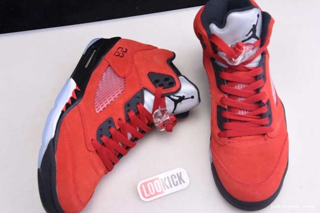 Cheap LUCY DD0587-600 Raging Red (2021) Bulls 5 Retro Jordan 0821